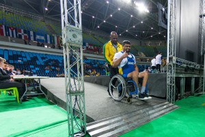 23/01/2016. Evento-Teste. Halterofilismo. Parque Olímpico.Atleta: Joseano FELIPE. Categoria até 107 Kg Barrada Tijuca. Parque Olimpico. Arena Carioca.01. Rio de janeiro. BRASIL.